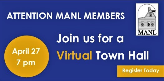 Town hall Announcement April 27 7 pm